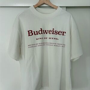 Budweiser Cream Short Sleeve Tee